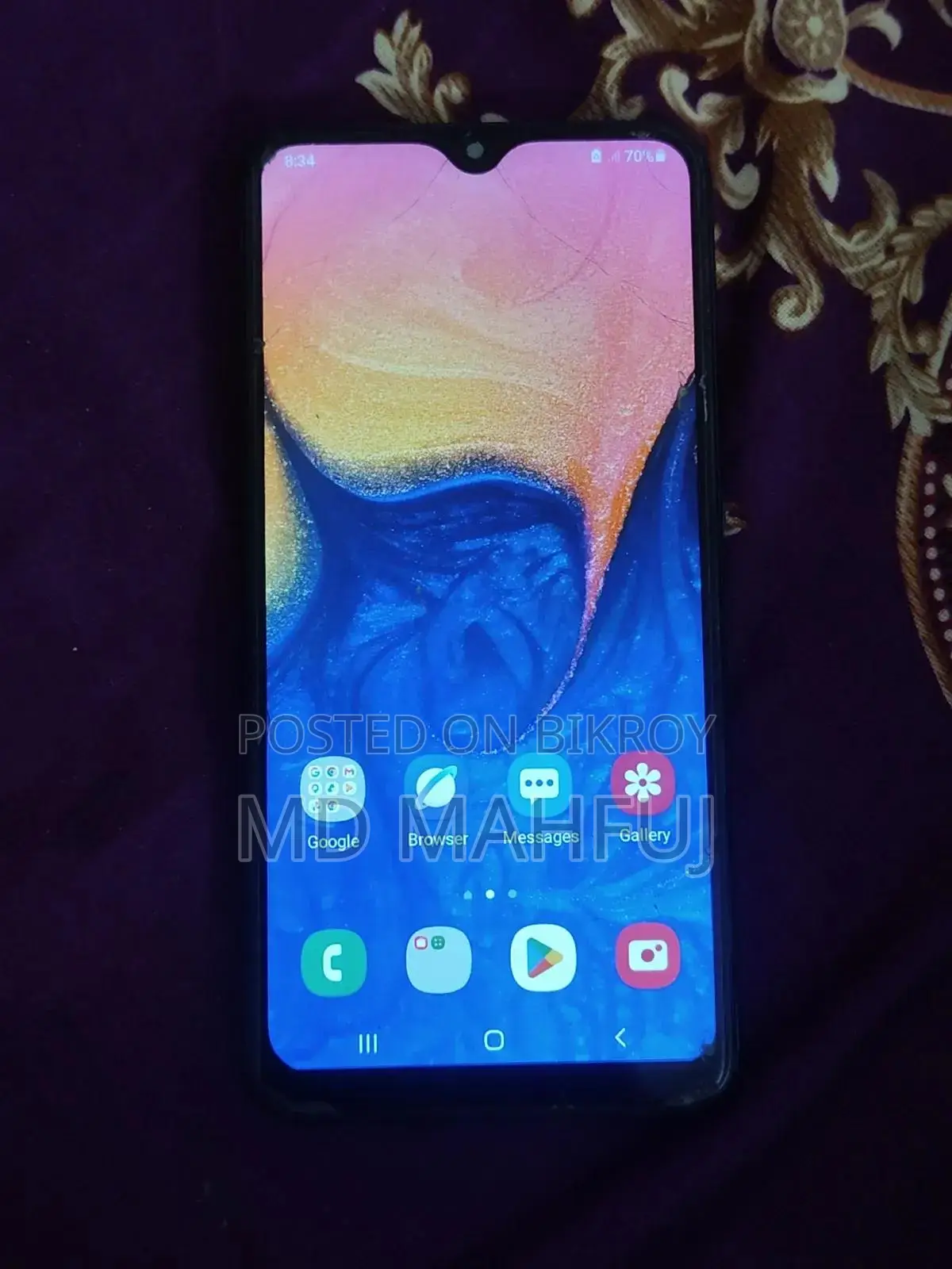 Samsung A10 32 GB Black