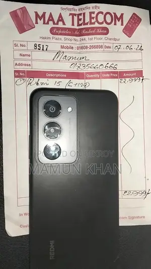 Xiaomi Redmi 15 128 GB Black