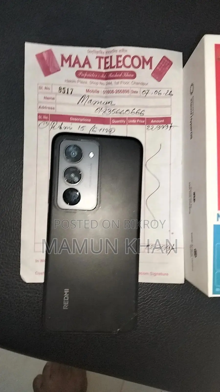 Xiaomi Redmi 15 128 GB Black
