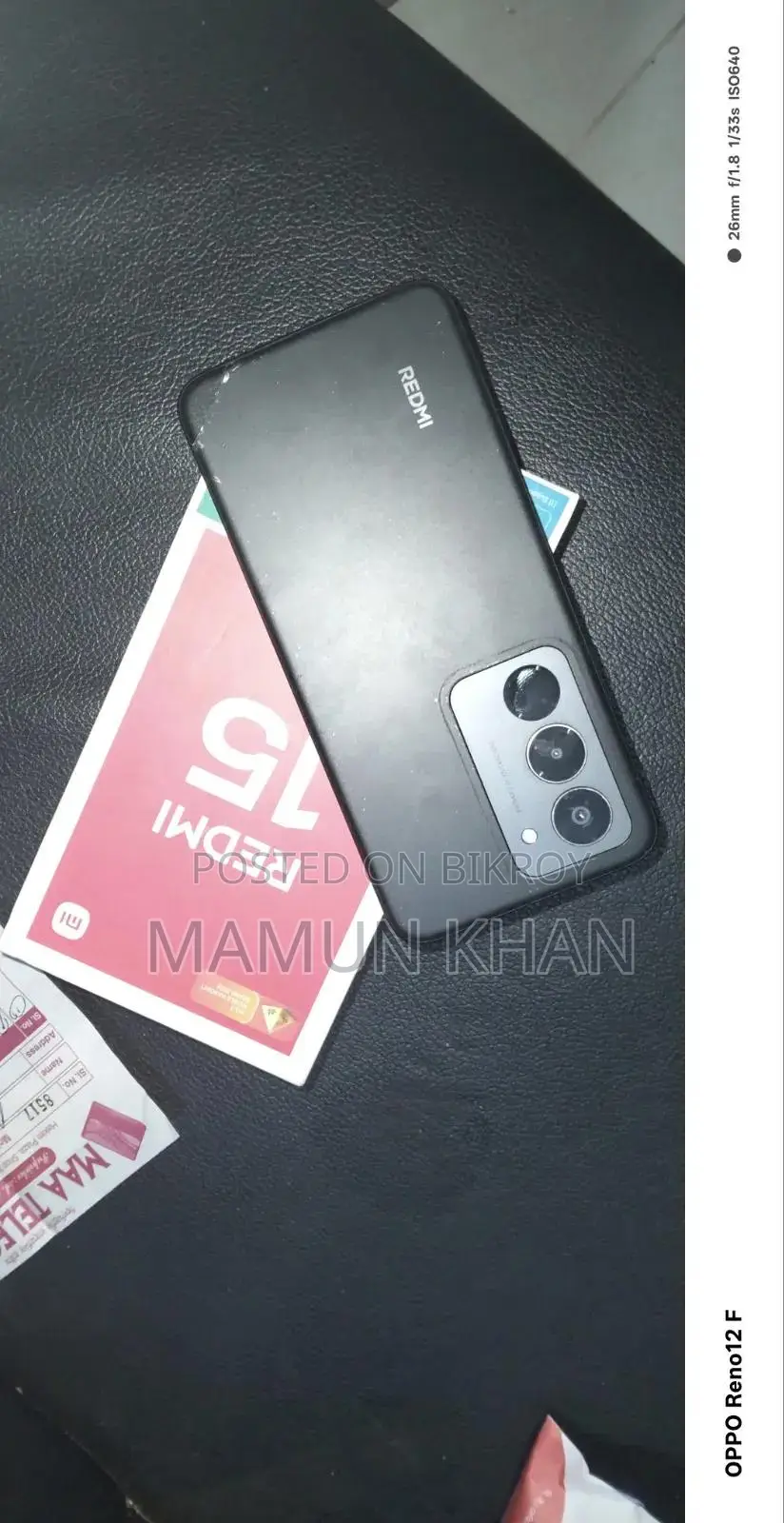 Xiaomi Redmi 15 128 GB Black