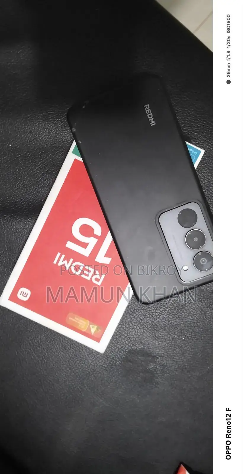 Xiaomi Redmi 15 128 GB Black