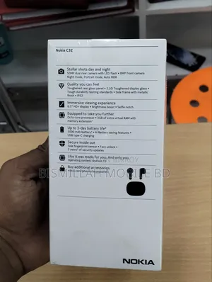 New Nokia C32 64 GB