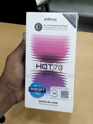 New Infinix Hot 70 128 GB