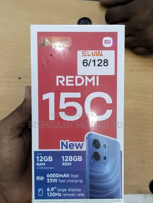 New Xiaomi Redmi 15C 4G 128 GB