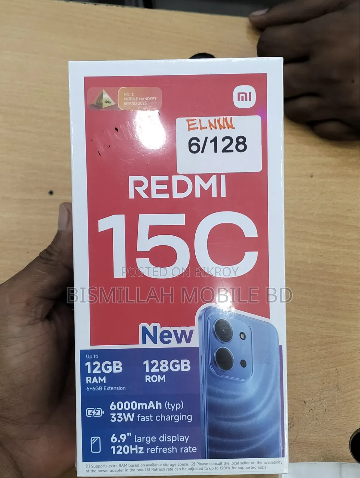 New Xiaomi Redmi 15C 4G 128 GB