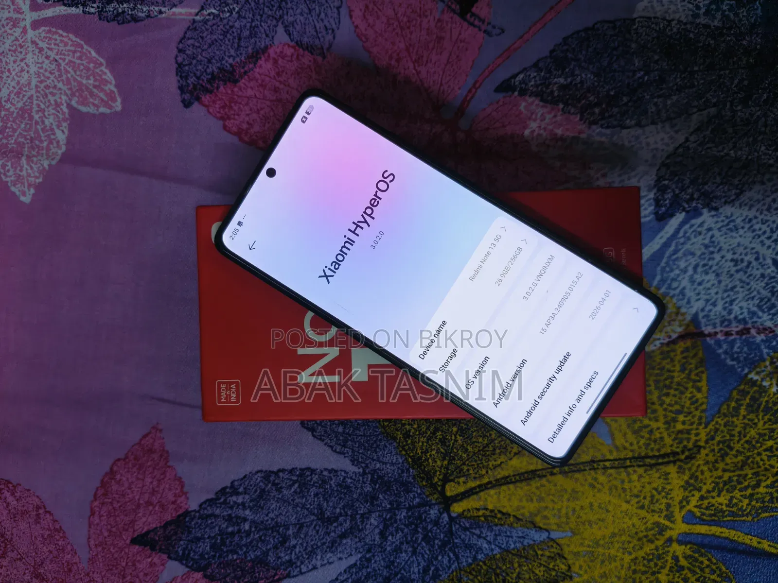 Xiaomi Redmi Note 13 256 GB Black
