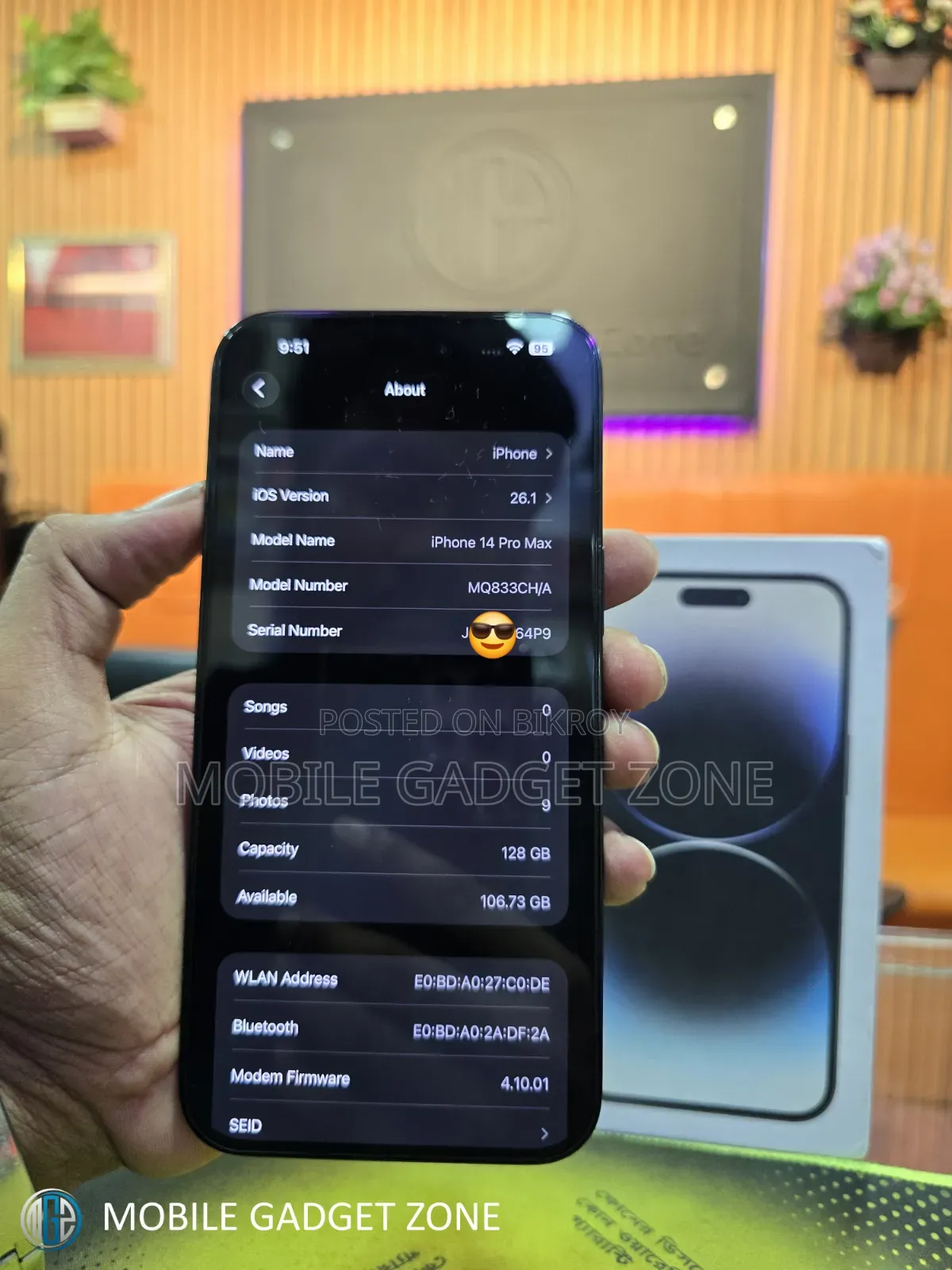 Apple iPhone 14 Pro Max 128 GB Black