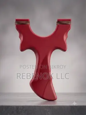 ফ্রি মেটাল বল সহ কালো স্লিংশট