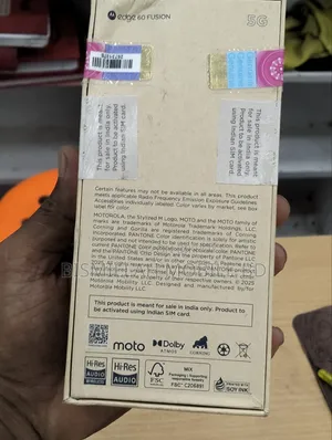 নতুন মটোরোলা এজ ৬০ ফিউশন ২৫৬ জিবি