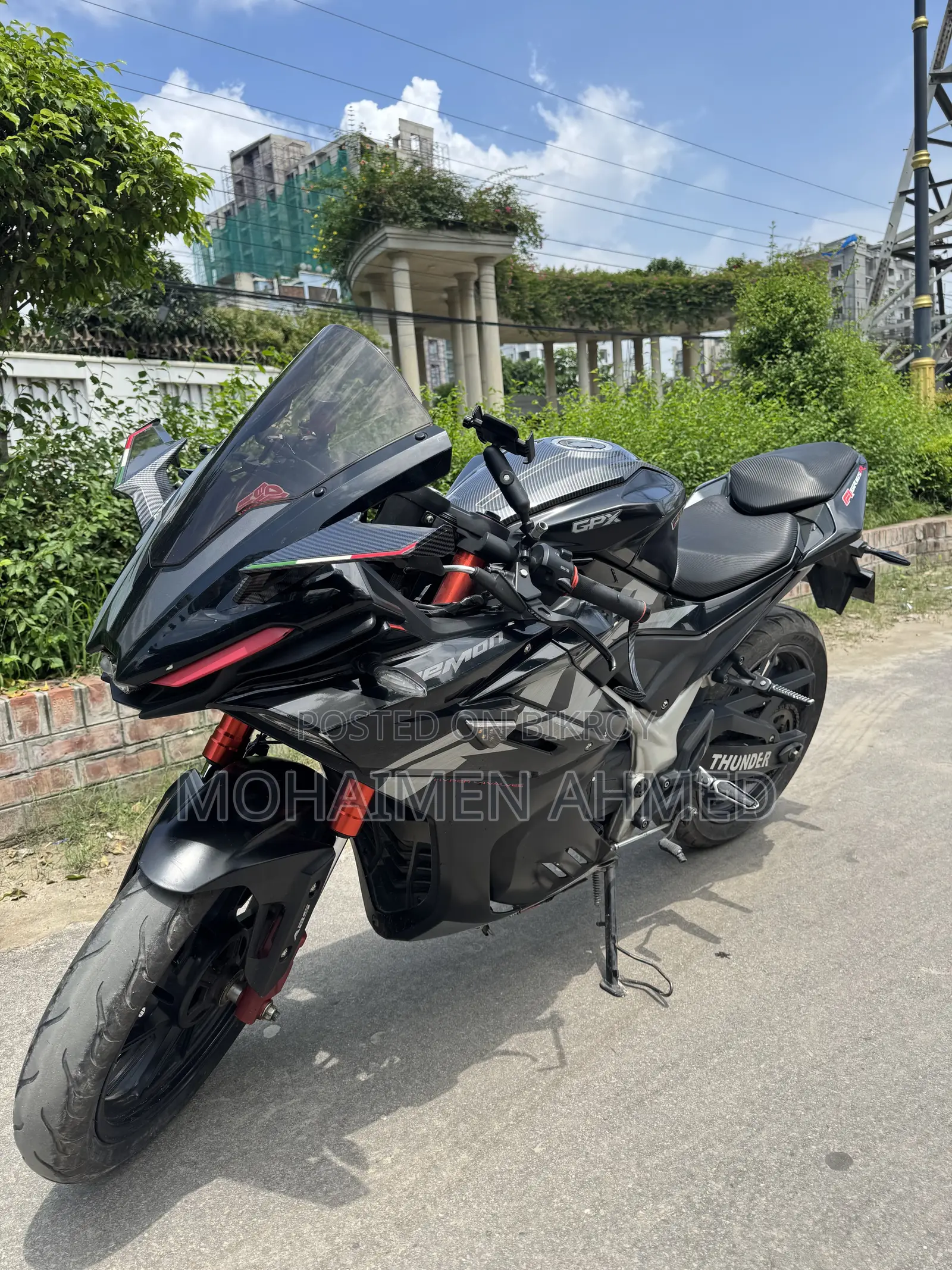 GPX Demon GR200R 2023 Black