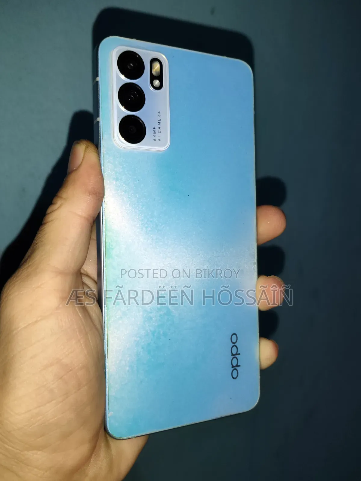 অপো রেনো৬ ৫জি ২৫৬ জিবি ব্লু