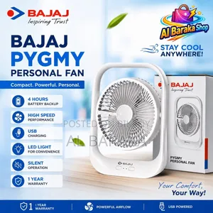 🌬️ BAJAJ Pygmy Personal Fan!