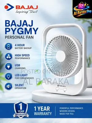 🌬️ BAJAJ Pygmy Personal Fan!