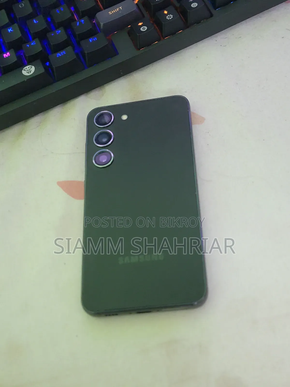 স্যামসাং গ্যালাক্সি এস২৩ ১২৮ জিবি কালো