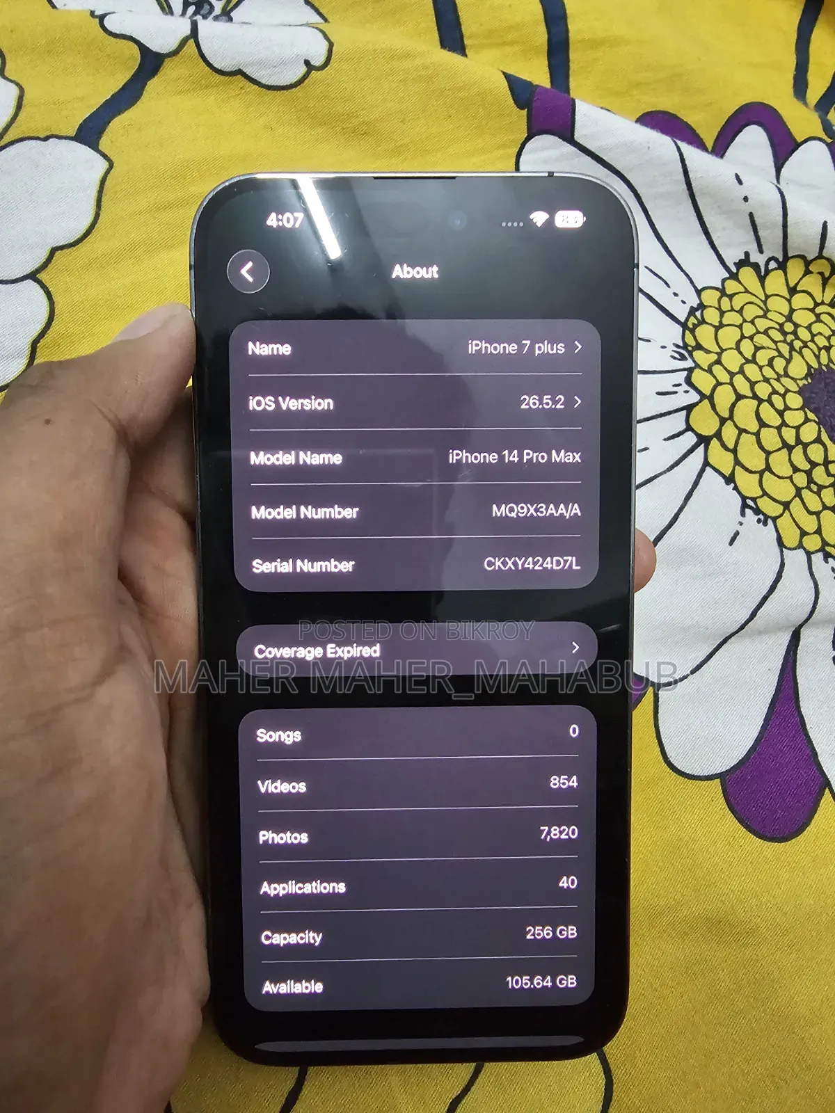 Apple iPhone 14 Pro Max 256 GB Purple
