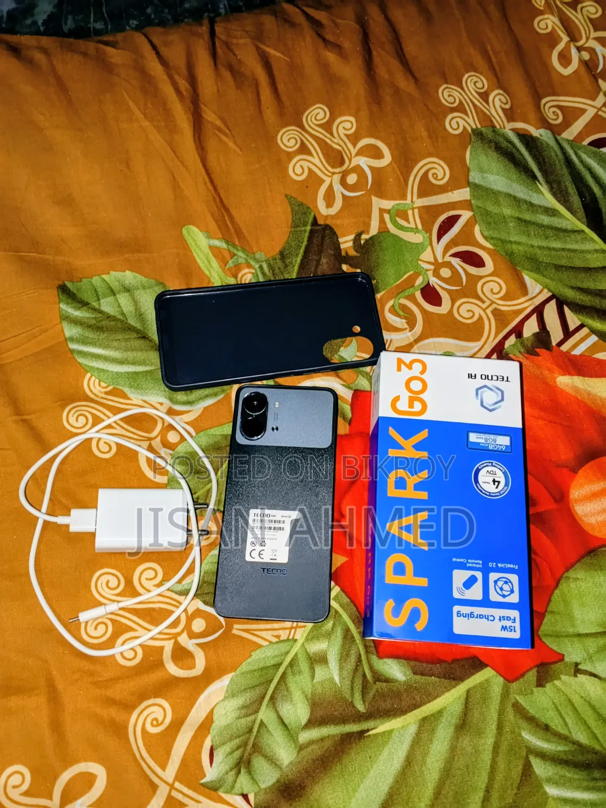 Tecno Spark Go 3 64 GB Black