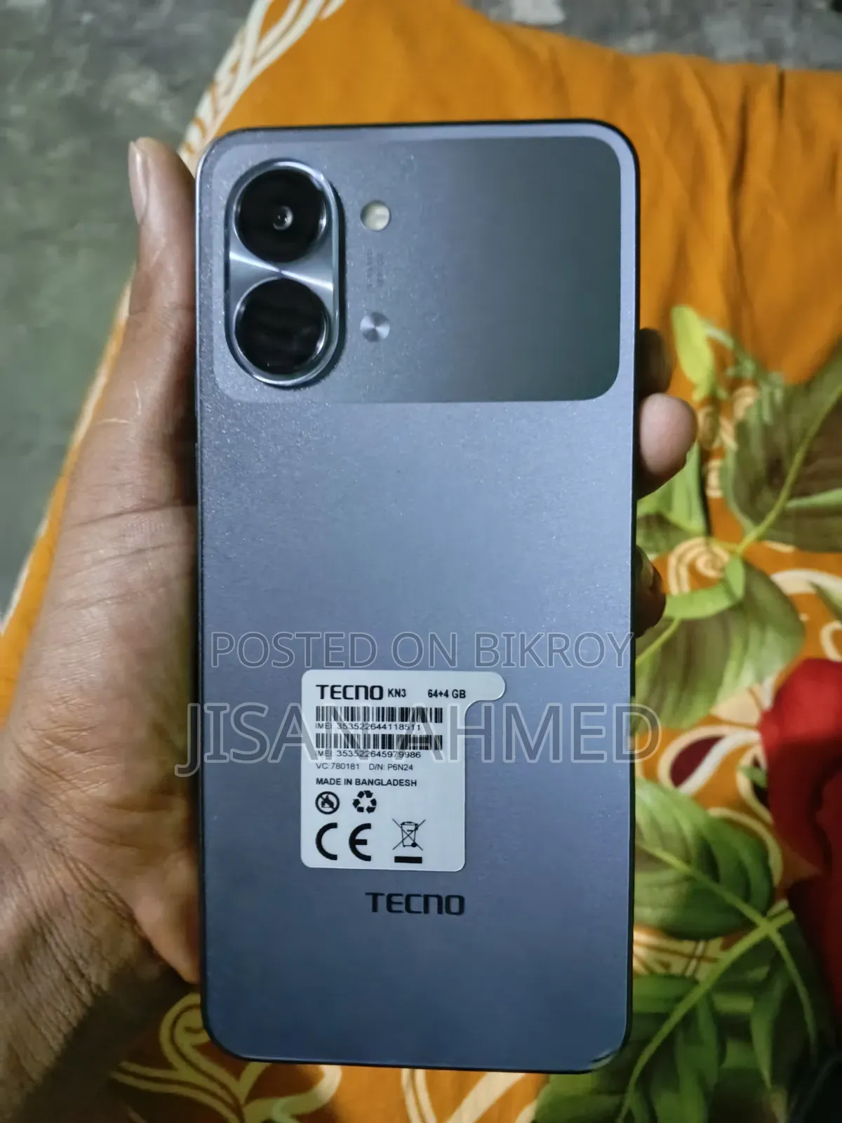 Tecno Spark Go 3 64 GB Black