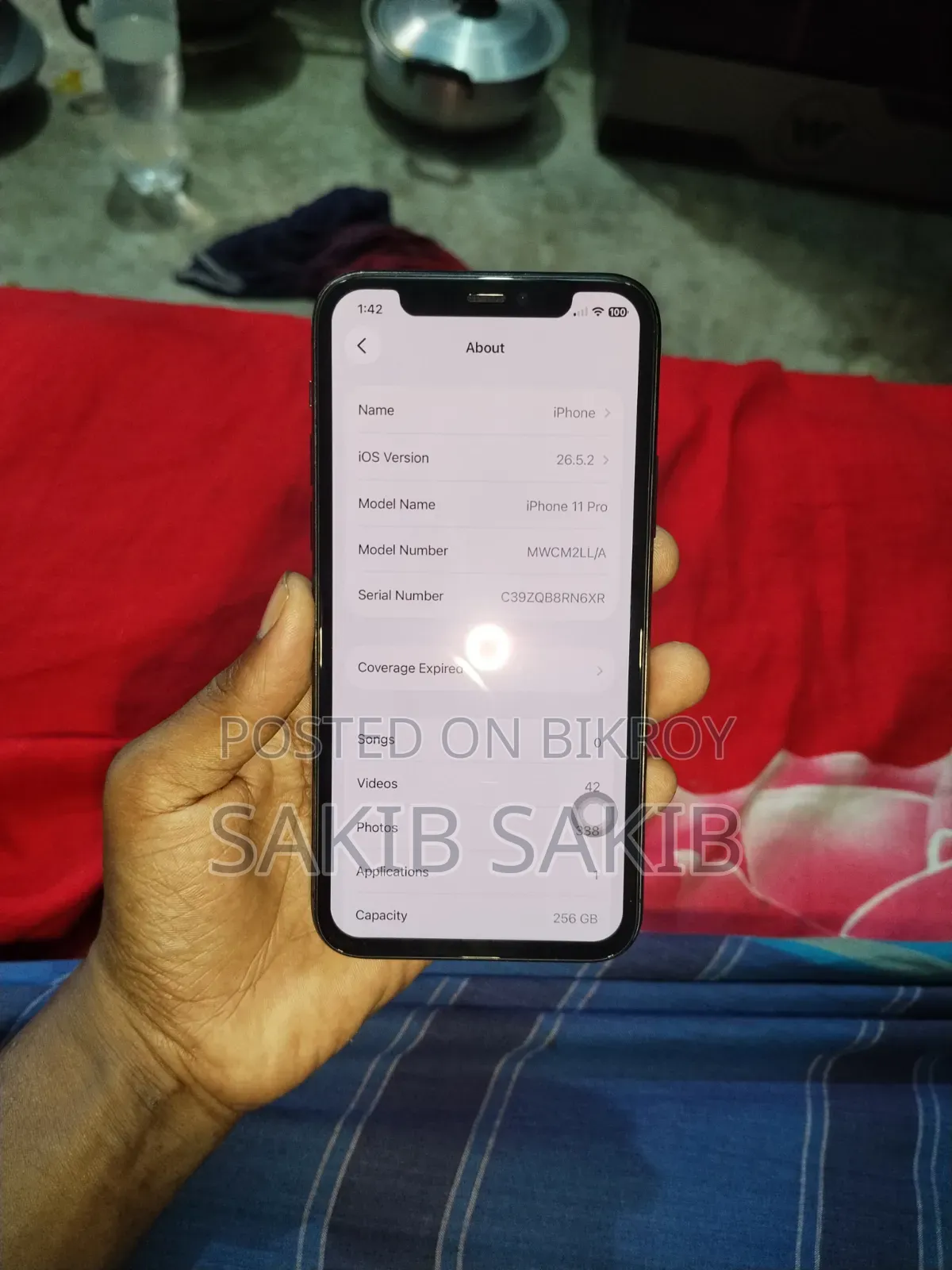 Apple iPhone 11 Pro 256 GB Black