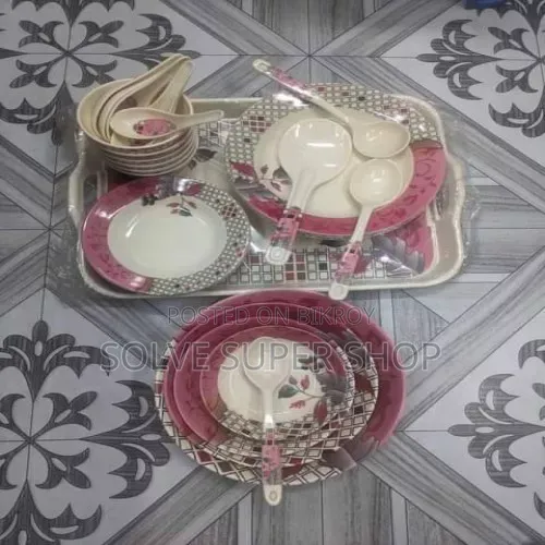 Rajnigandha Melamine Dinner Set | Bring Premium Beauty to Your Table