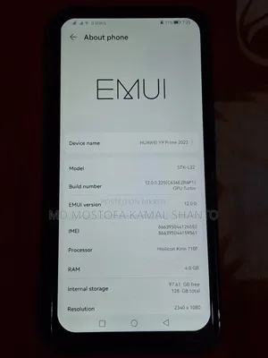 Huawei Y9 Prime 2019 128 GB Blue