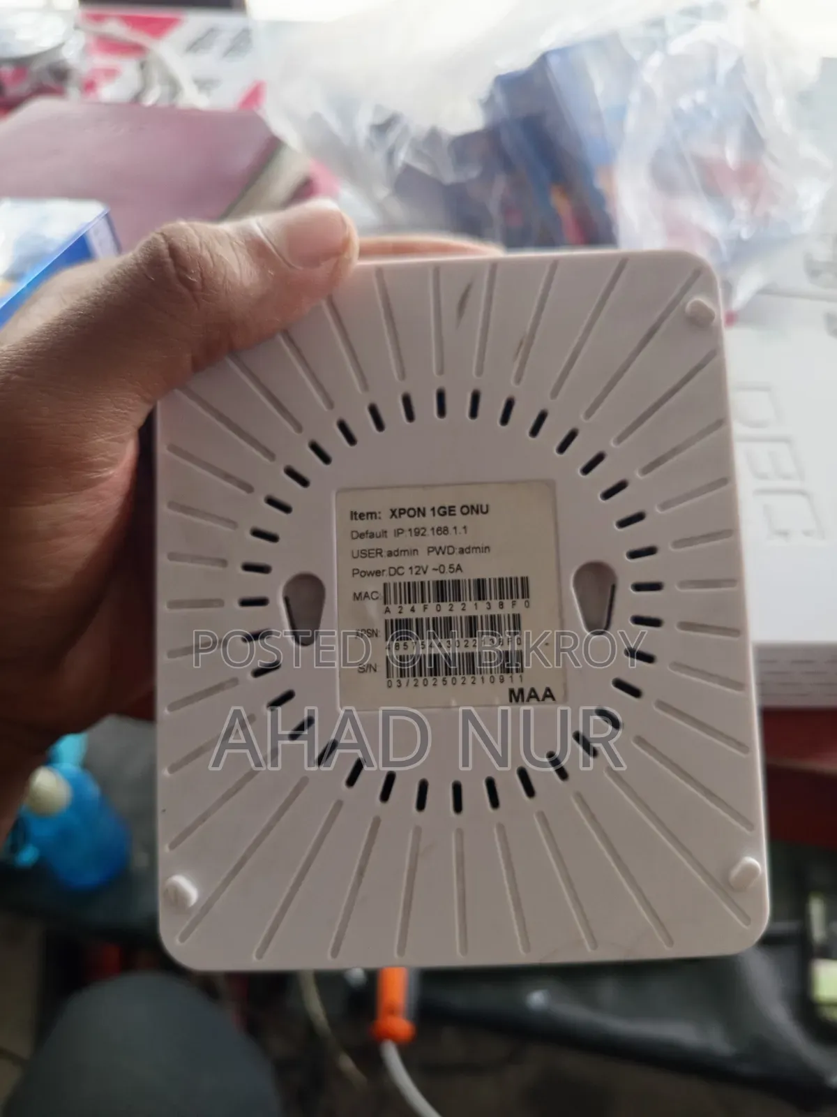 Xpon Epon Onu Sell