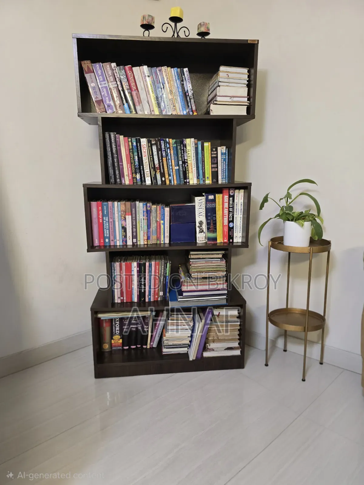 Tiered Book Shelf