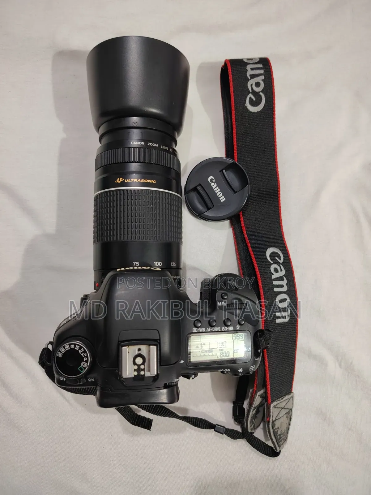 Canon 7d+75-300 Zoom Lens