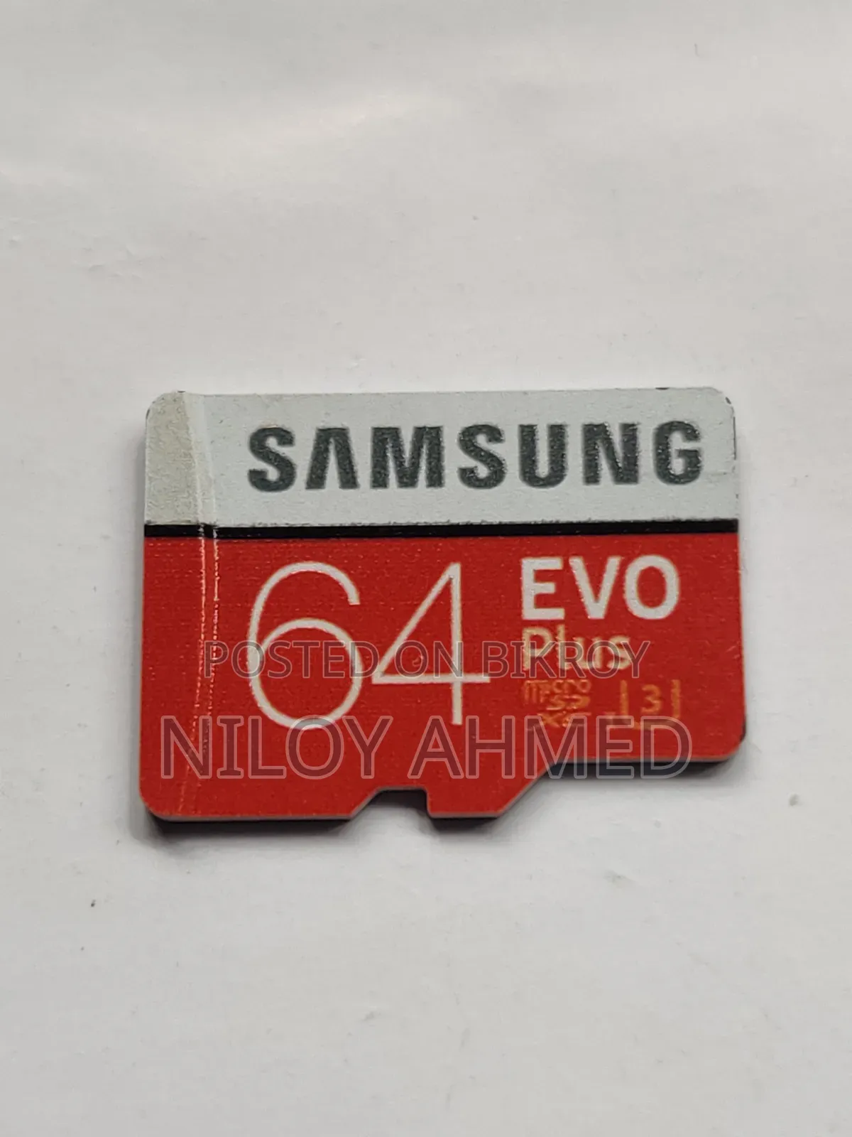 Samsung EVO Plus 64GB MicroSDXC Memory Card (Class 10, U3) | Malaysia