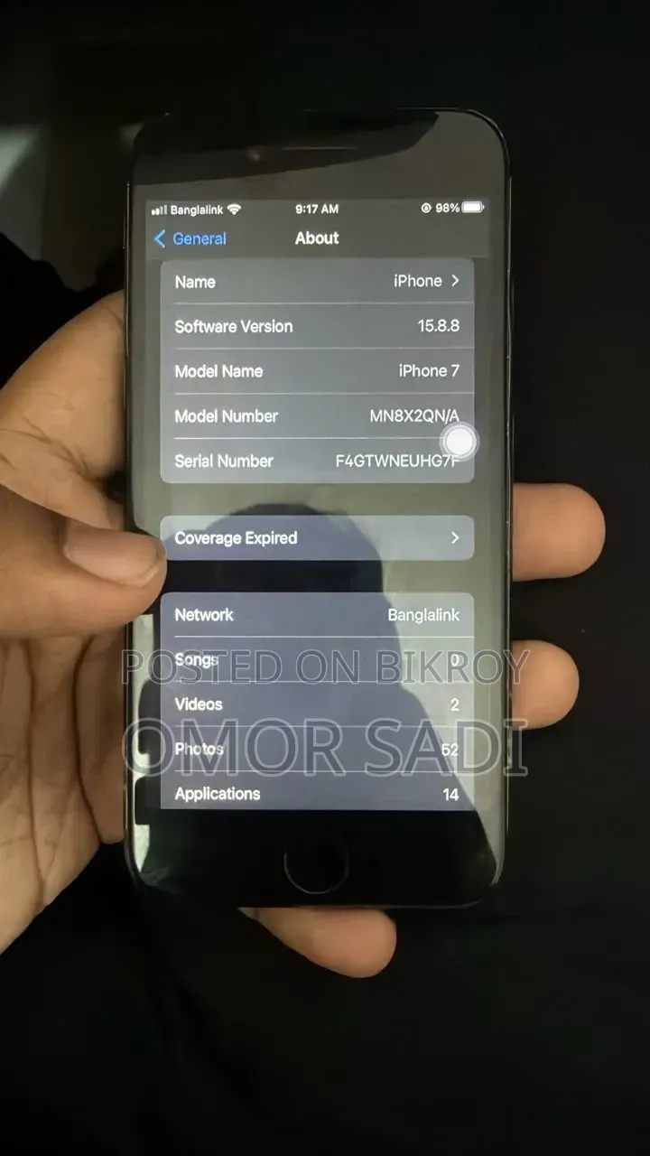 Apple iPhone 7 32 GB Black