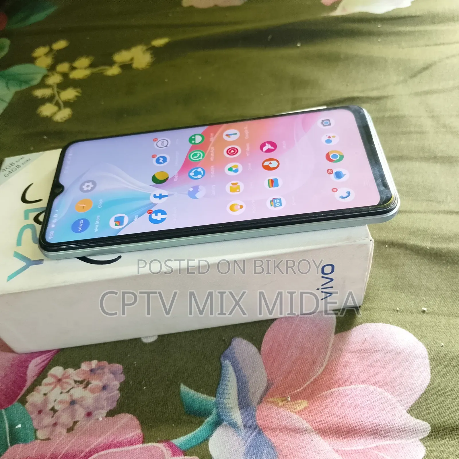 Vivo Y21 64 GB Red