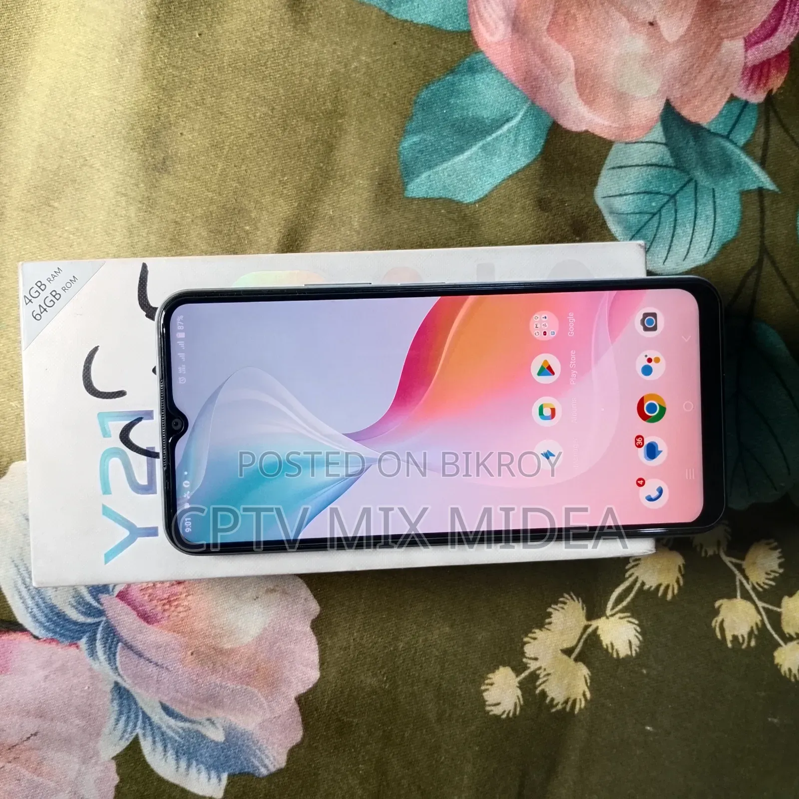 Vivo Y21 64 GB Red