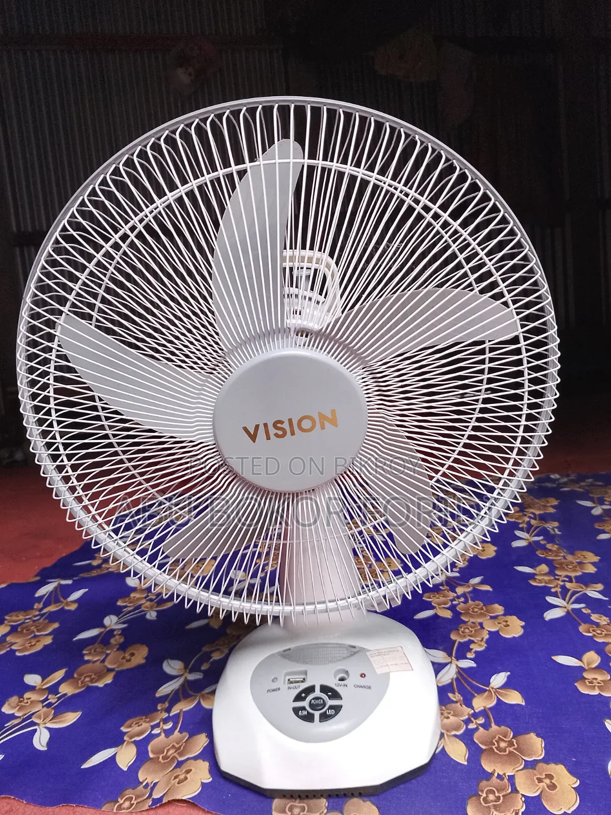 Rechargeable Table Fan 14inch