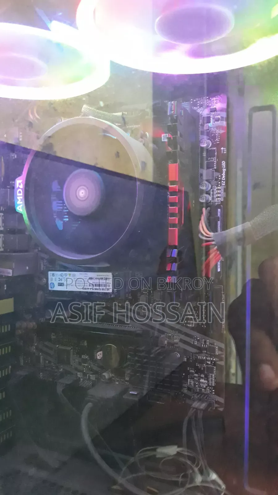 Desktop Computer 16GB AMD Ryzen 5 SSD 250GB