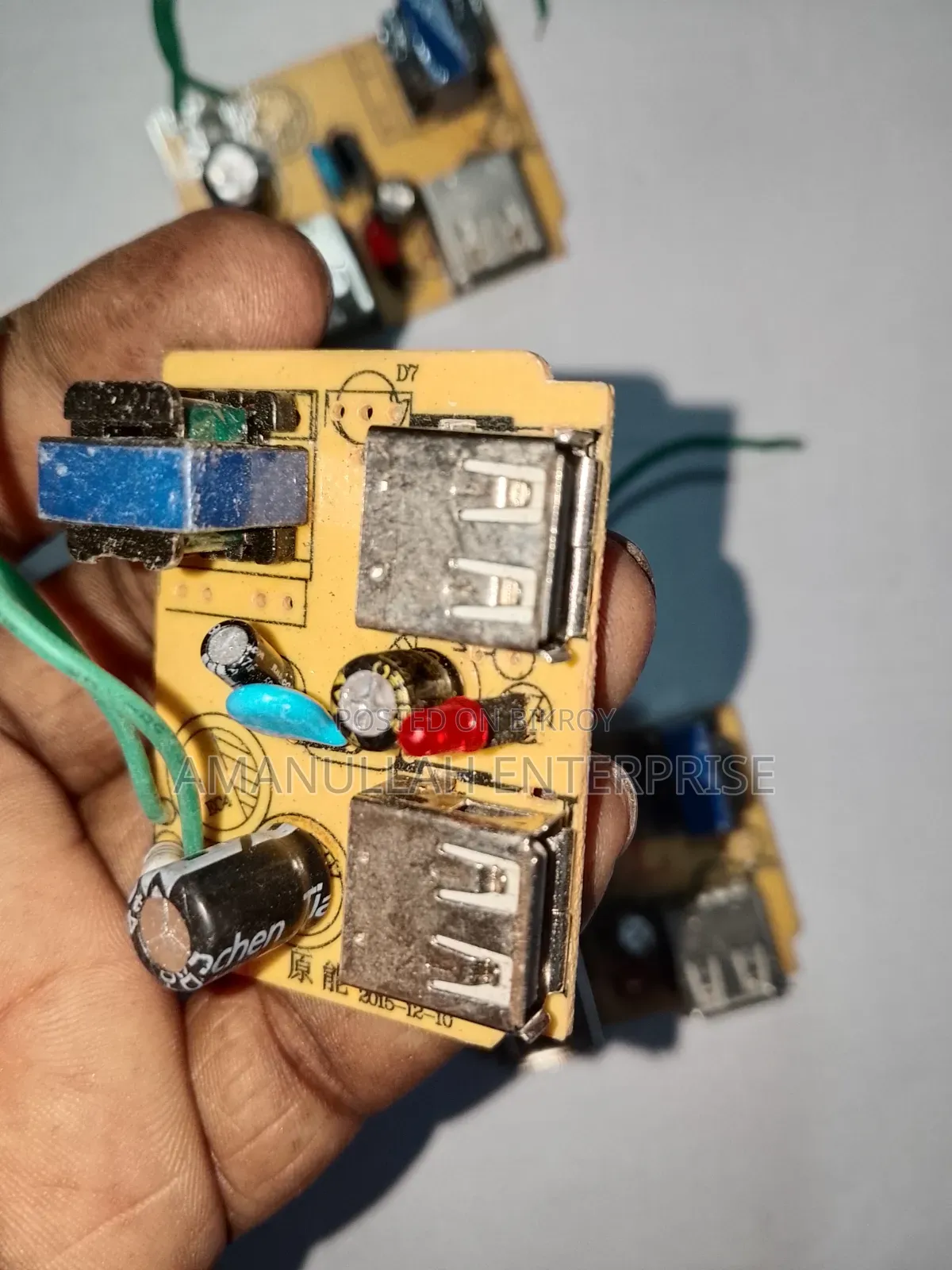 220V AC to 5V DC Dual USB Module | Amanullah Enterprise