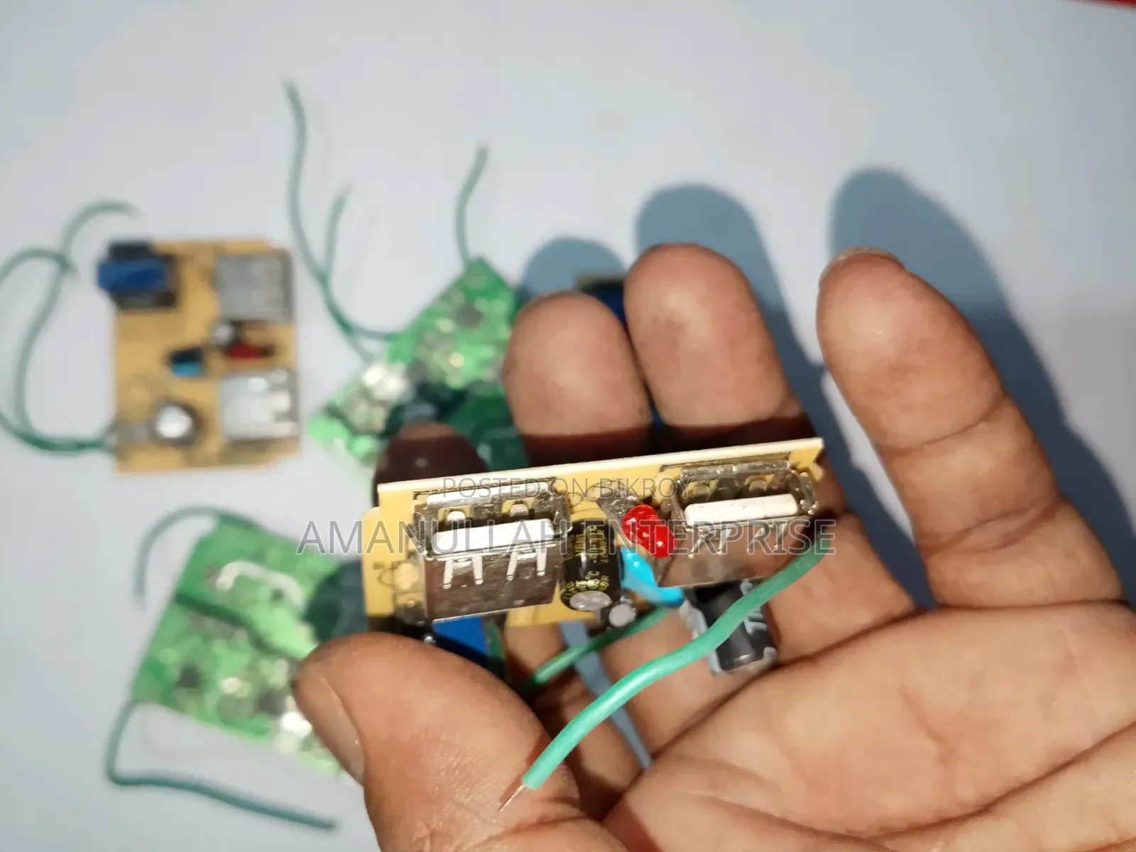 220V AC to 5V DC Dual USB Module | Amanullah Enterprise
