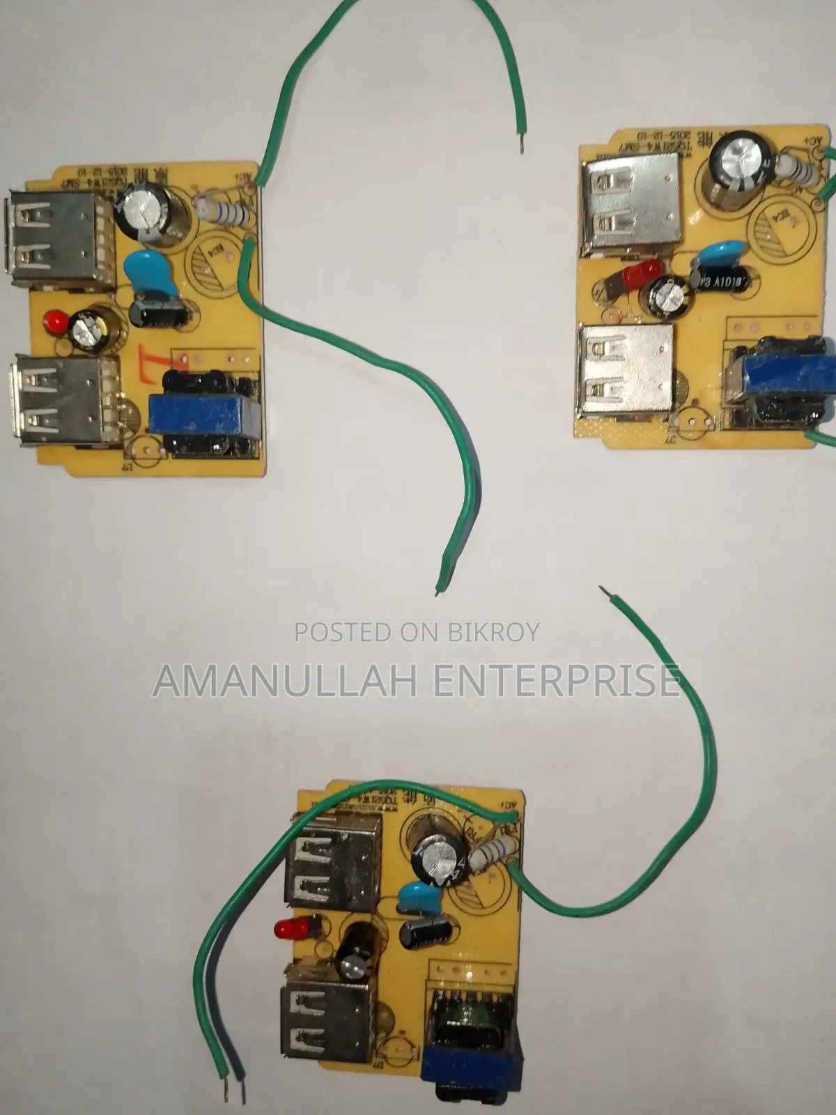 220V AC to 5V DC Dual USB Module | Amanullah Enterprise