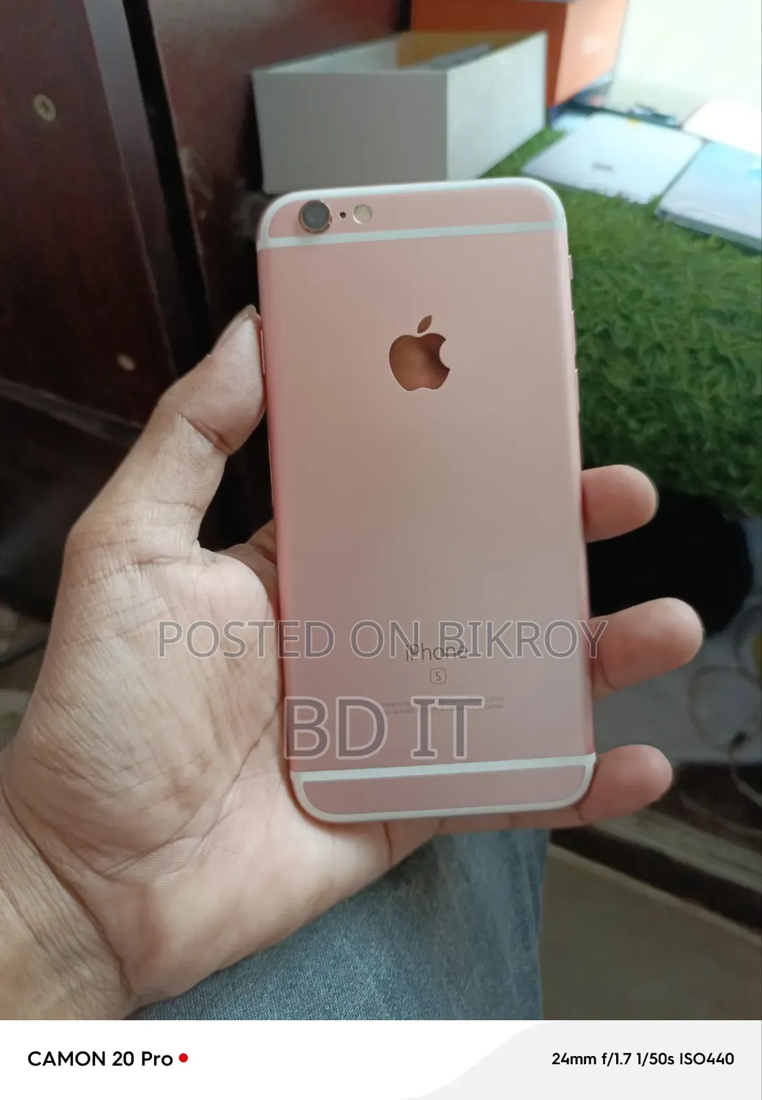 অ্যাপল আইফোন ৬এস ৬৪ জিবি রোজ গোল্ড