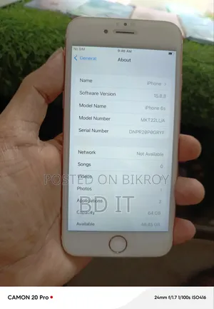 অ্যাপল আইফোন ৬এস ৬৪ জিবি রোজ গোল্ড