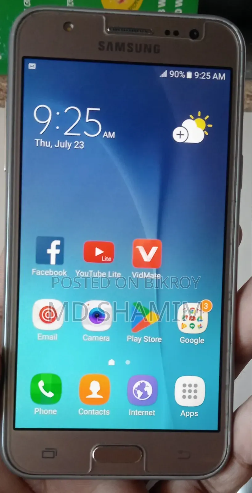 Samsung Galaxy J5 8 GB Gold