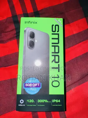 New Infinix Smart 10 64 GB Silver