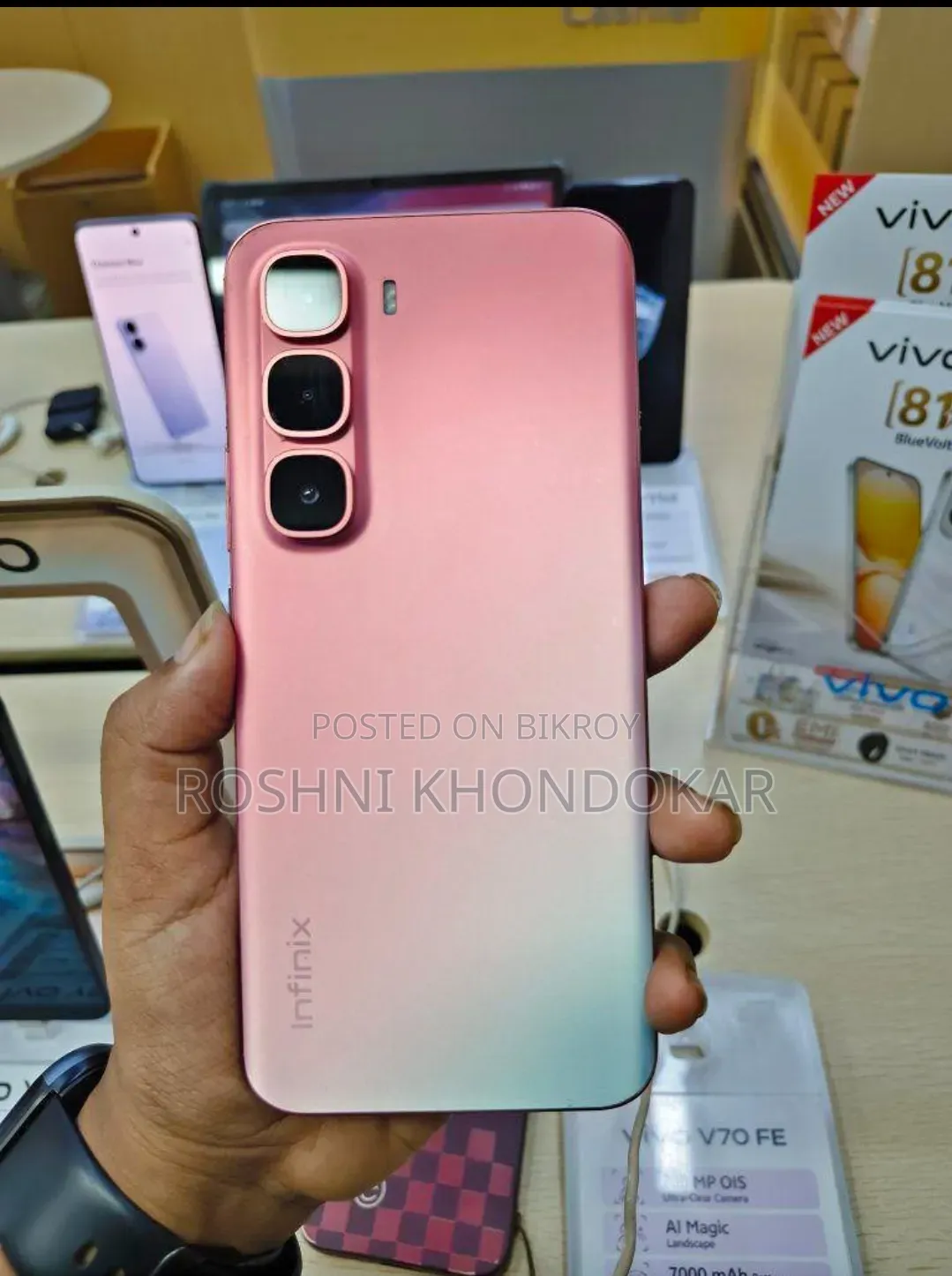 Infinix Hot 60 Pro+ 128 GB Pink