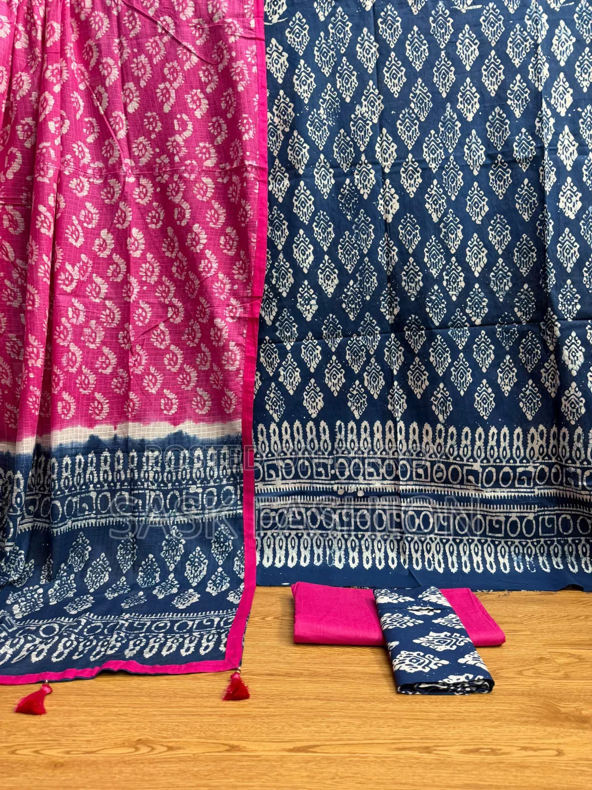 Mom Batik Tie-Dye Cotton 3piece