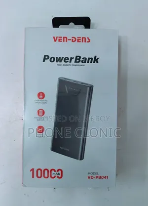 Ven-Dens 10,000mAh Power Bank