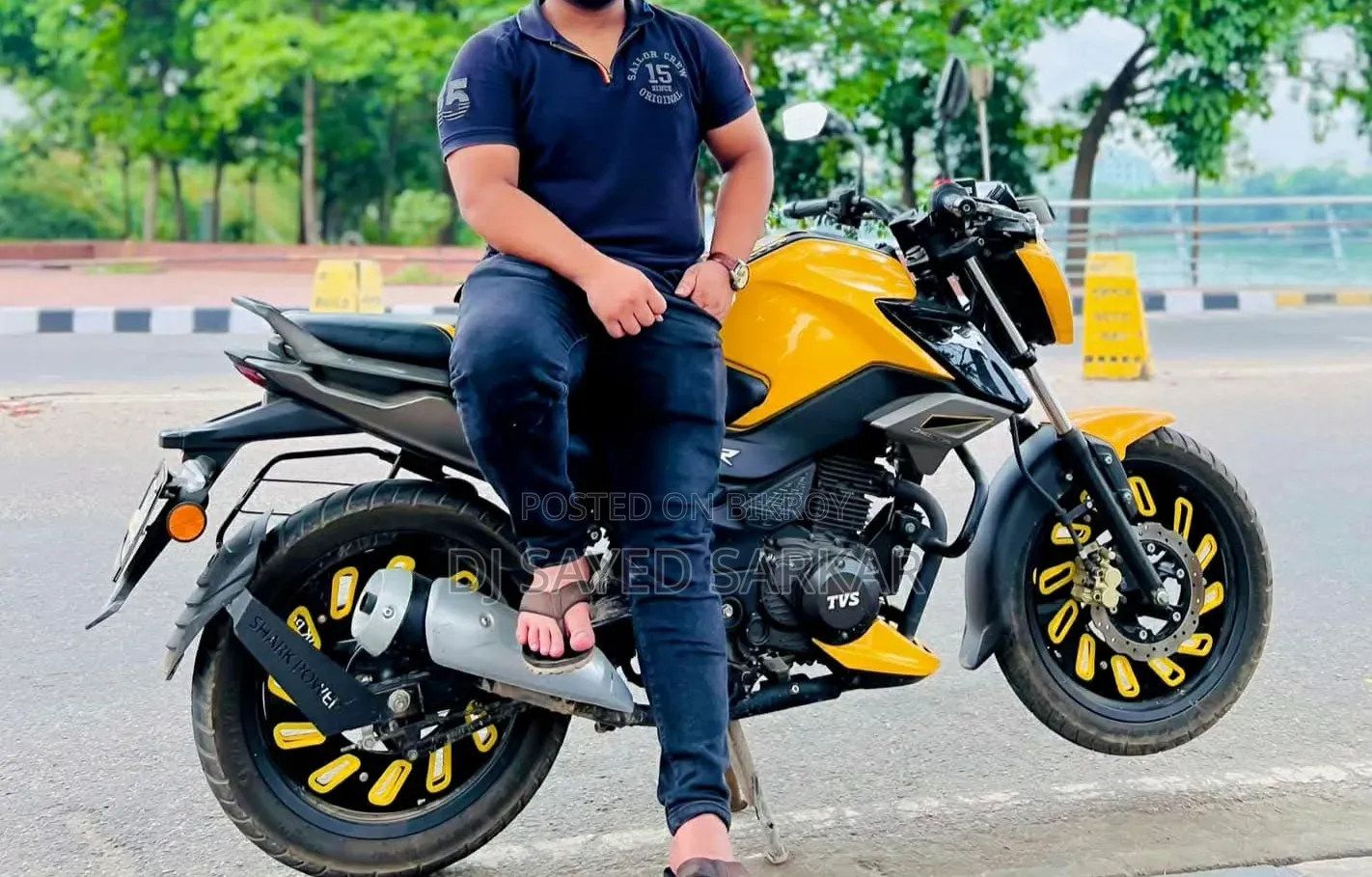 TVS Raider 125 ২০২৪ ইয়েলো
