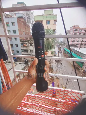 Rechargeable Bluetooth Karaoke Microphone Speaker
