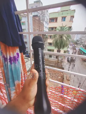 Rechargeable Bluetooth Karaoke Microphone Speaker