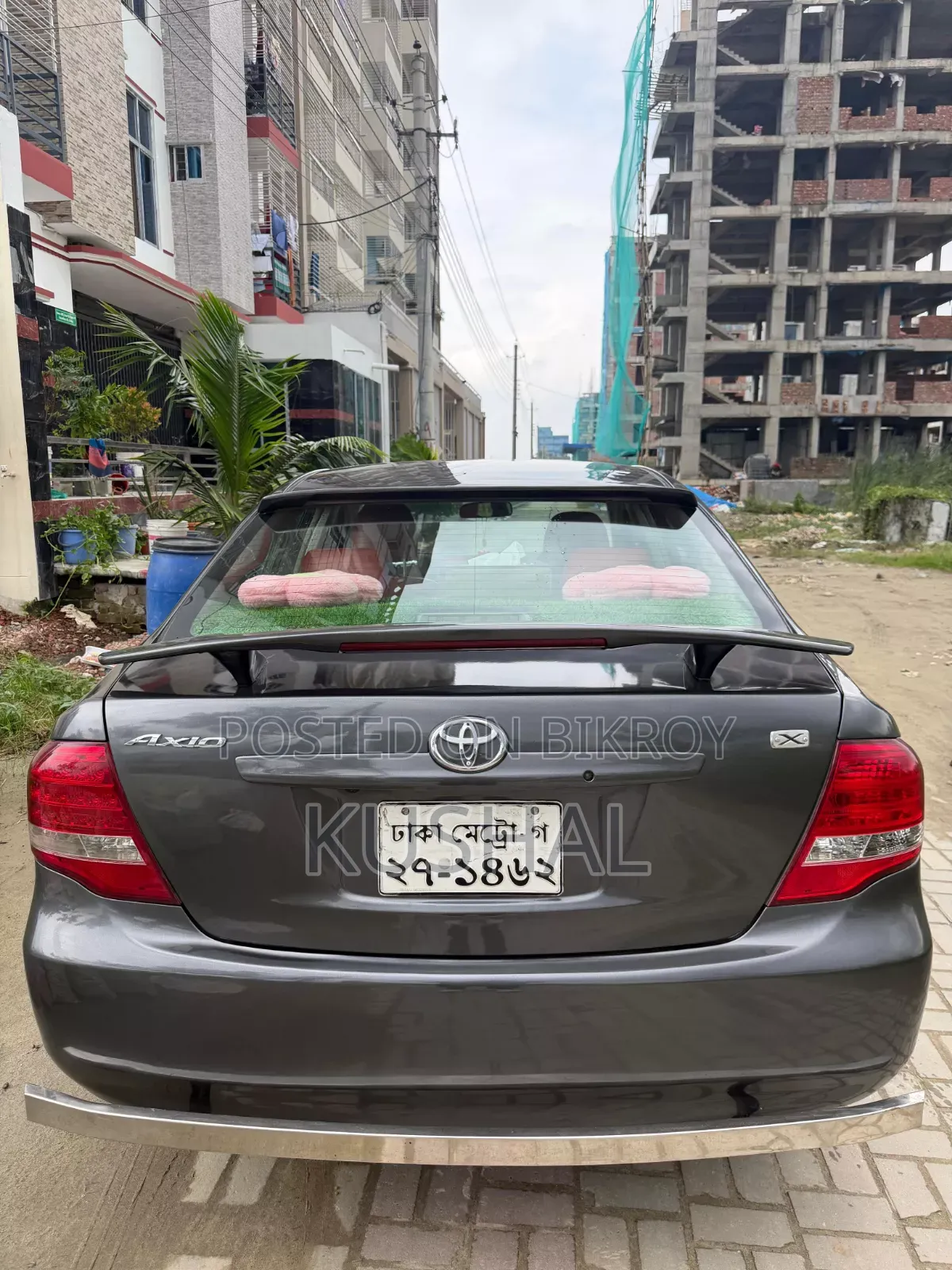 Toyota Axio 2007 Gray