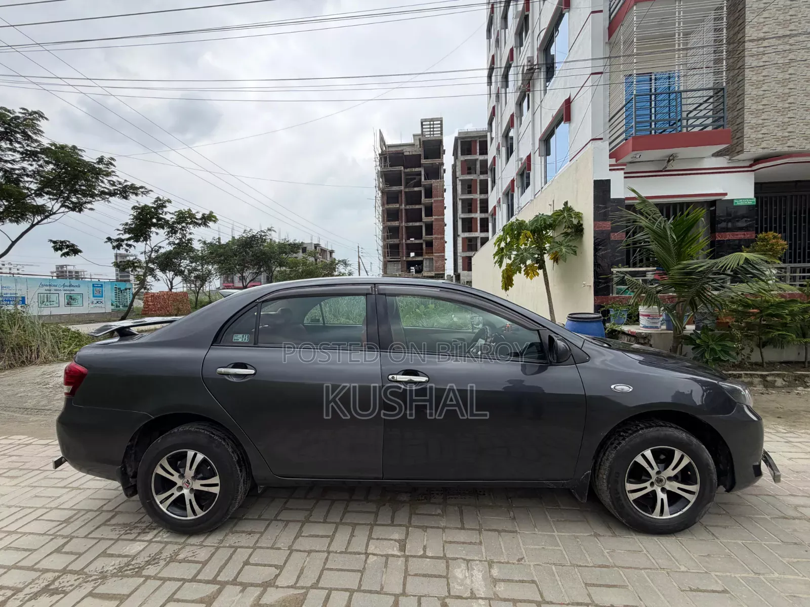 Toyota Axio 2007 Gray