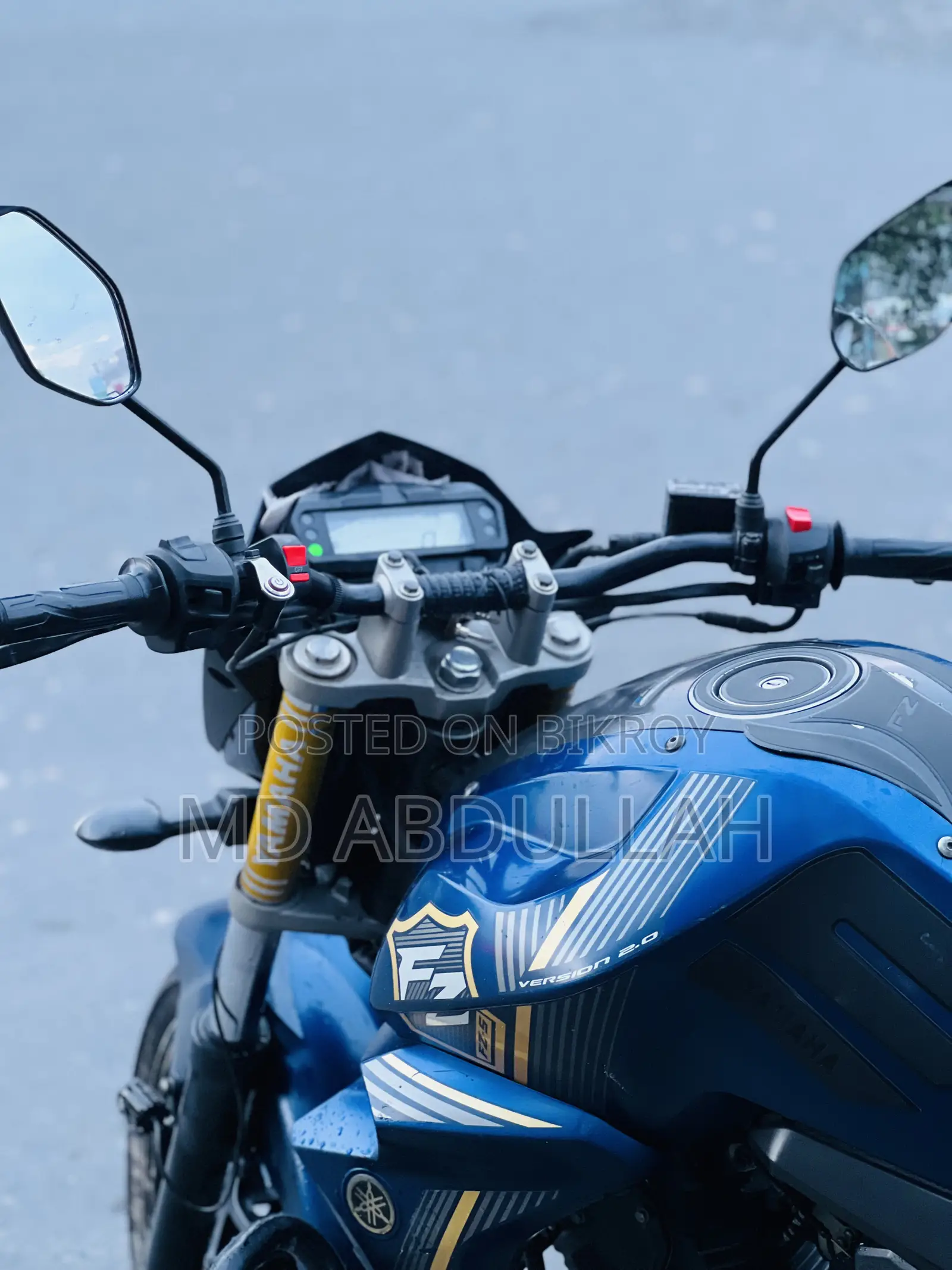 Yamaha FZ 2019 Blue