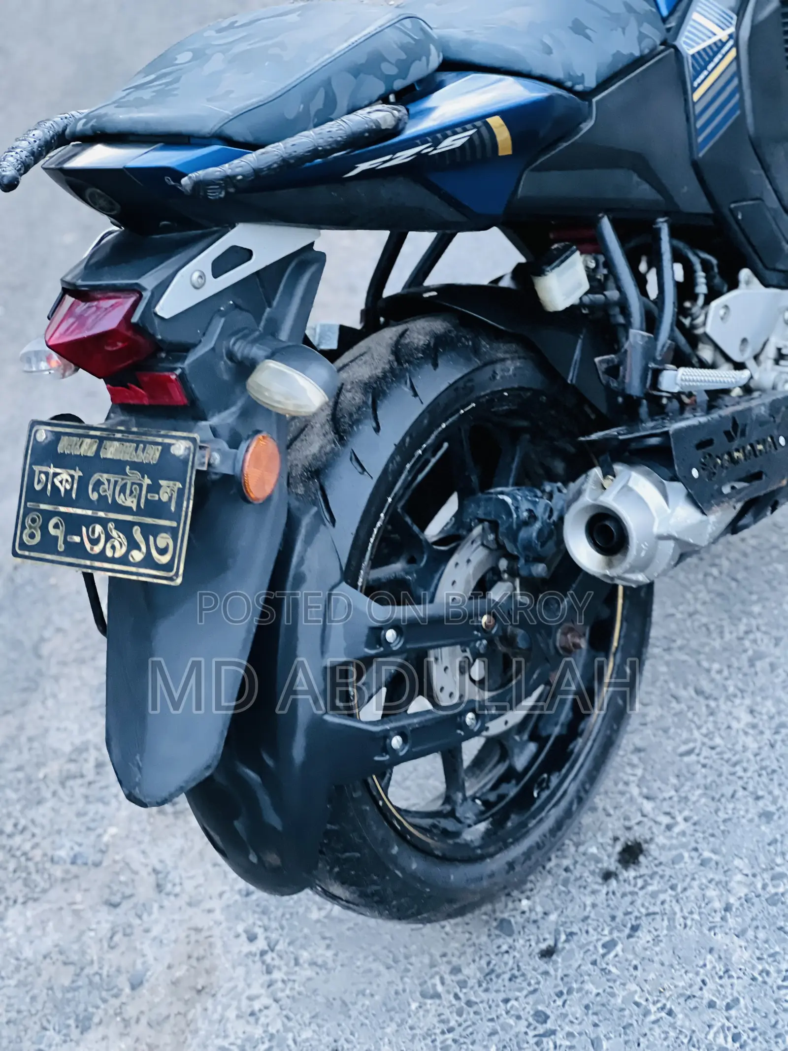 Yamaha FZ 2019 Blue